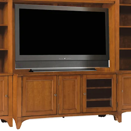 56-Inch Entertainment Console with Three Doors